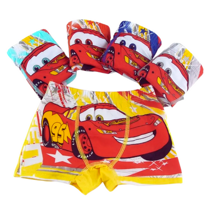 Pack de 5 Culottes en Coton Lightning McQueen