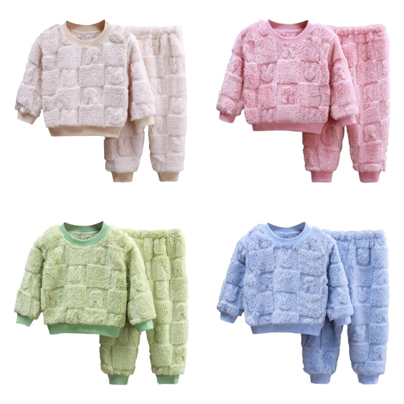 Pack de 4 Pyjamas Enfant en Flanelle