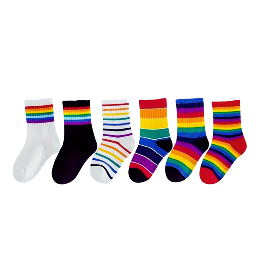 Pack de 10 Chaussettes Arc-en-Ciel