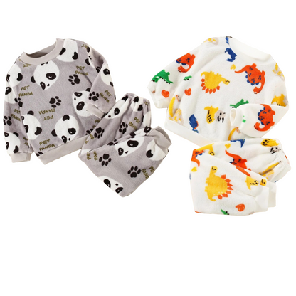 Pack de 2 Pyjamas en flanelle pour enfant