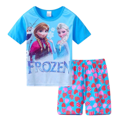 Pack de 4 Pyjamas en Coton pour Enfants Frozen