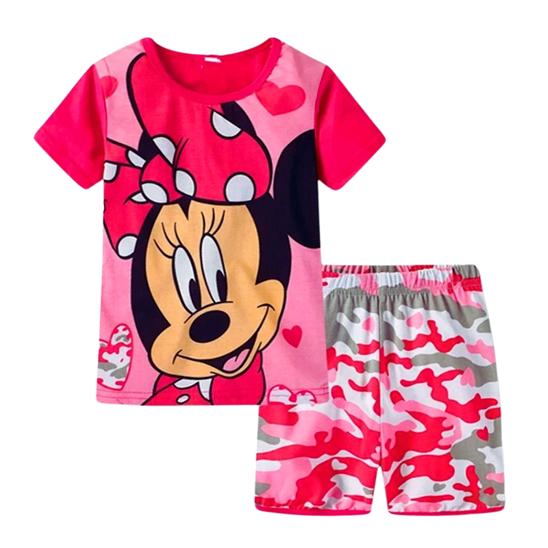 Pack de 4 Pyjamas en Coton pour Enfants Minnie