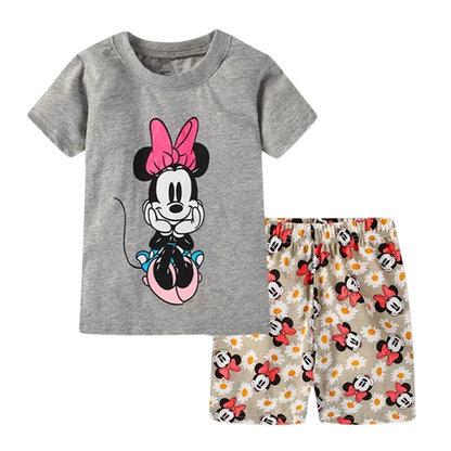 Pack de 4 Pyjamas en Coton pour Enfants Minnie