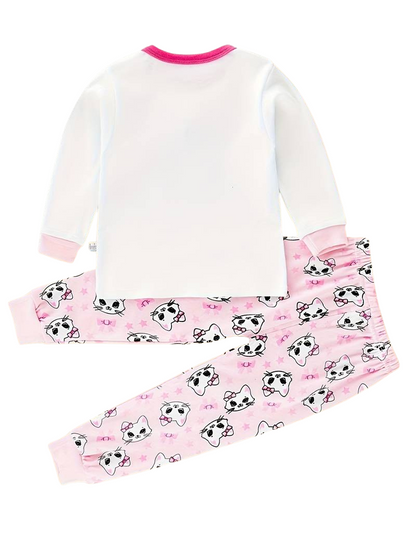 Pyjama Enfant en Coton - Motif Animaux, Style Casual