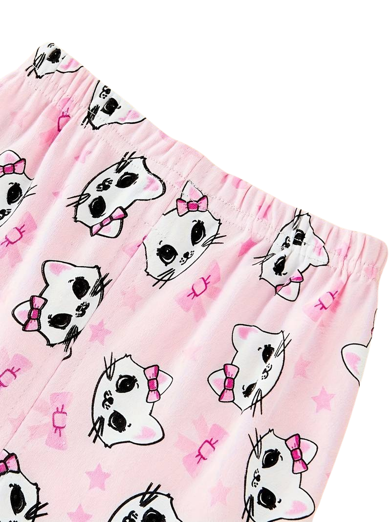 Pyjama Enfant en Coton - Motif Animaux, Style Casual