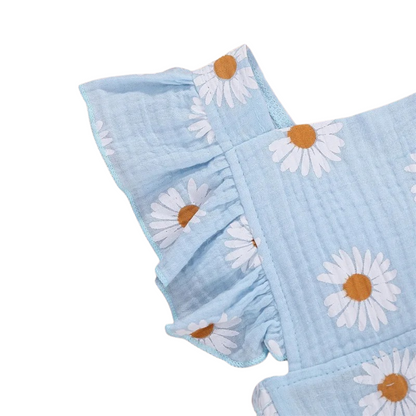 Ensemble d’Été pour Bébé Fille Bleu