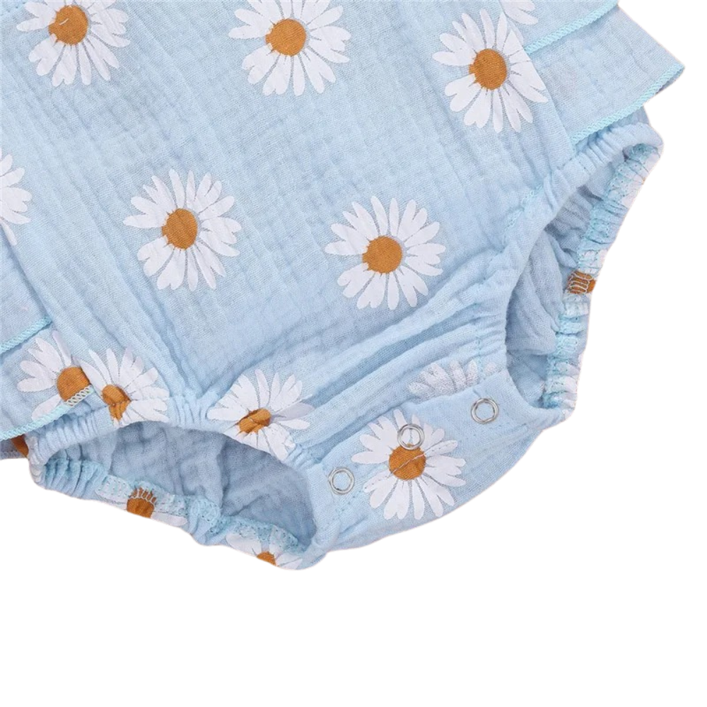 Ensemble d’Été pour Bébé Fille Bleu