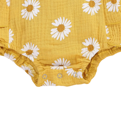 Ensemble d’Été pour Bébé Fille Jaune