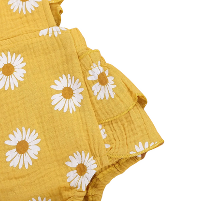 Ensemble d’Été pour Bébé Fille Jaune