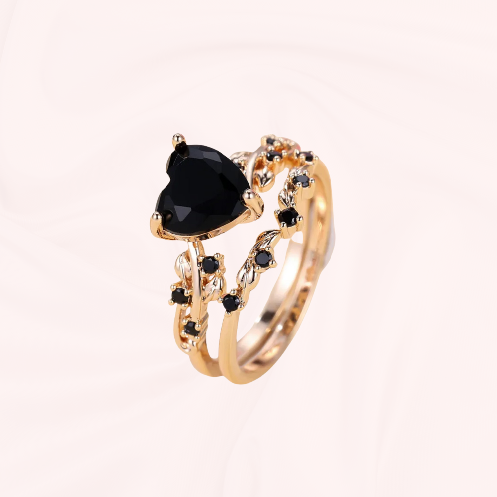Heart Zircon Ring