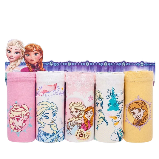 Pack de 5 Culottes en Coton Frozen