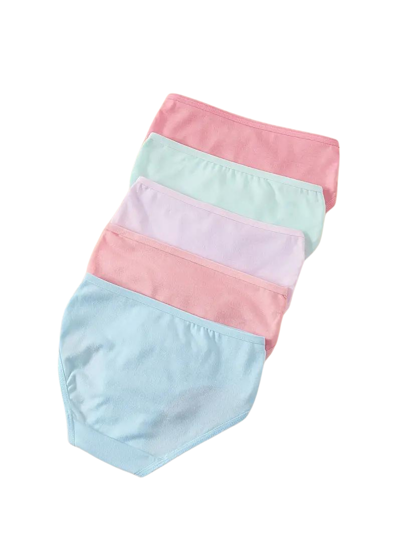 Pack de 10 Culottes en Coton pour Filles avec Imprimés D'Étoiles