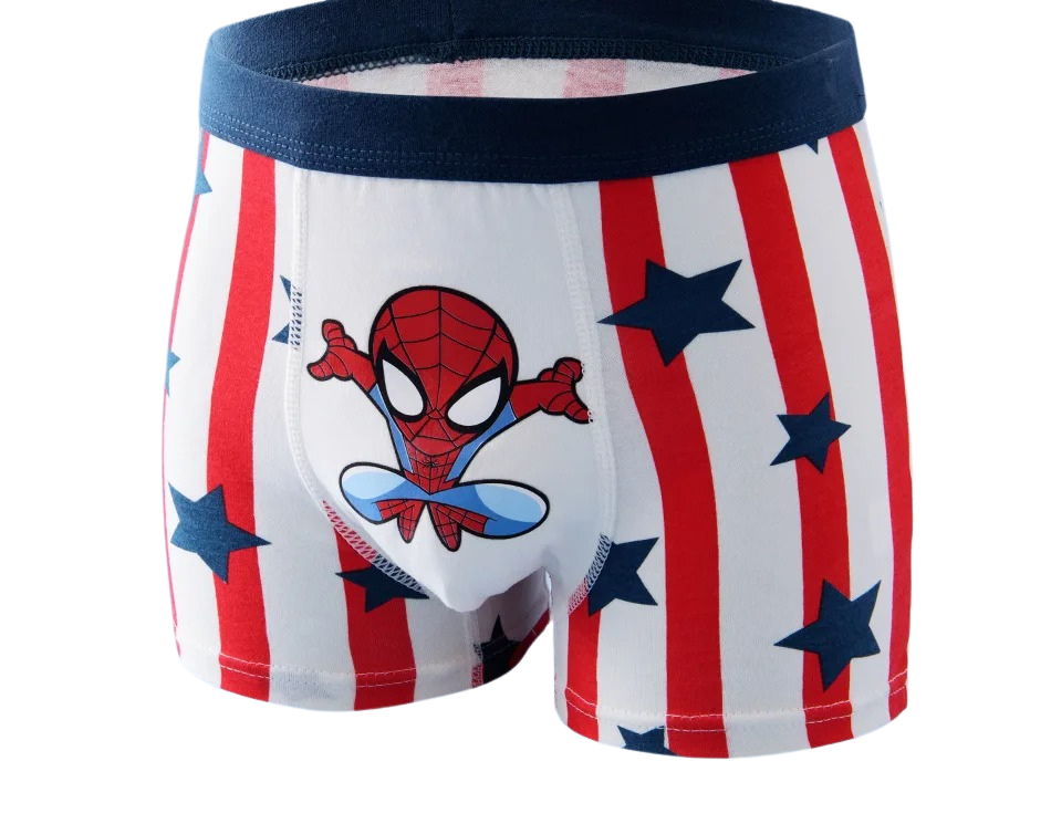 Pack de 4 Culottes Confortables Spider-Man