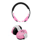 2 in 1 baby ear defenders in pink